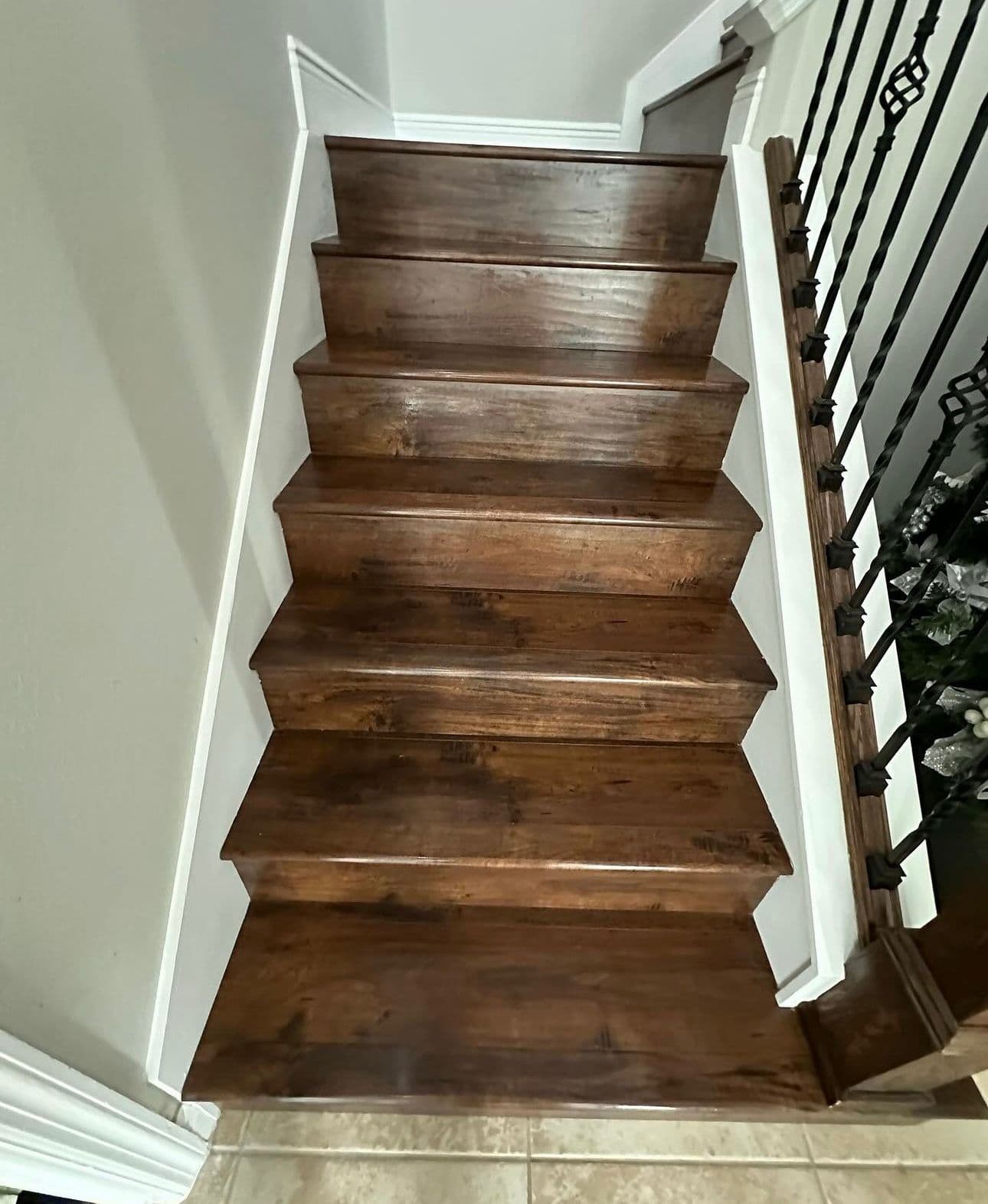 Walnut Treads — Finished